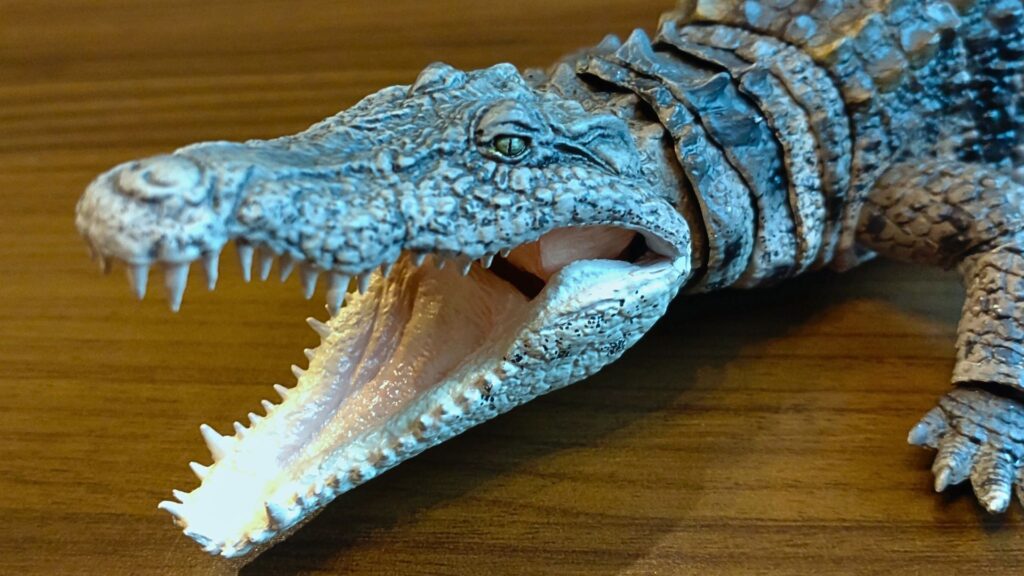 誠*様 ナイルワニ フィギュア バンダイ 希少品 いきもの大図鑑アルティメット！ナイルワニのフィギュアがカッケェ